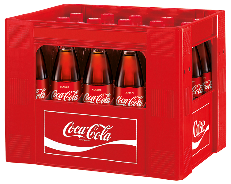 Coca Cola 20x0,5 l Glas