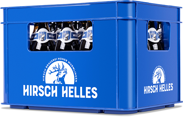 Hirsch Helles Mild & Süffig 20x0,5 l