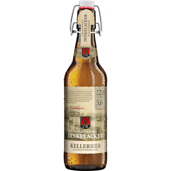 Familienbrauerei Dinkelacker Kellerbier Bügel 20x0,5l