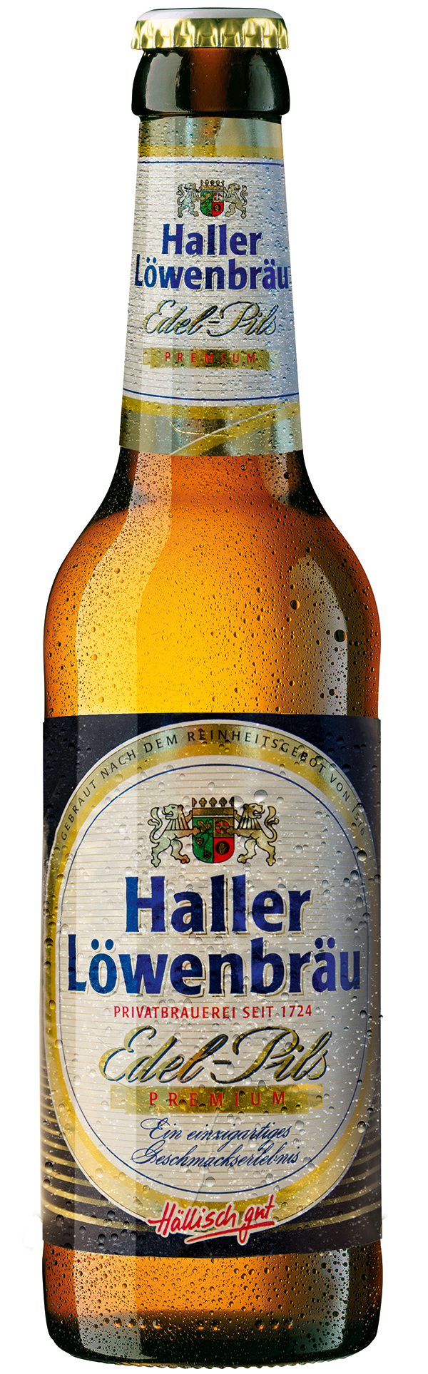 Haller Löwenbräu Edel Pils Premium 6x0,33 l