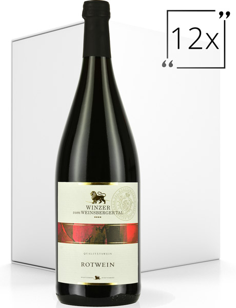 Winzer vom Weinsberger Tal Qualitätswein Rotwein 12x1.0 l