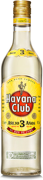 Havana Club 3 Anos Rum weiß 40 % Vol. 0,7 l