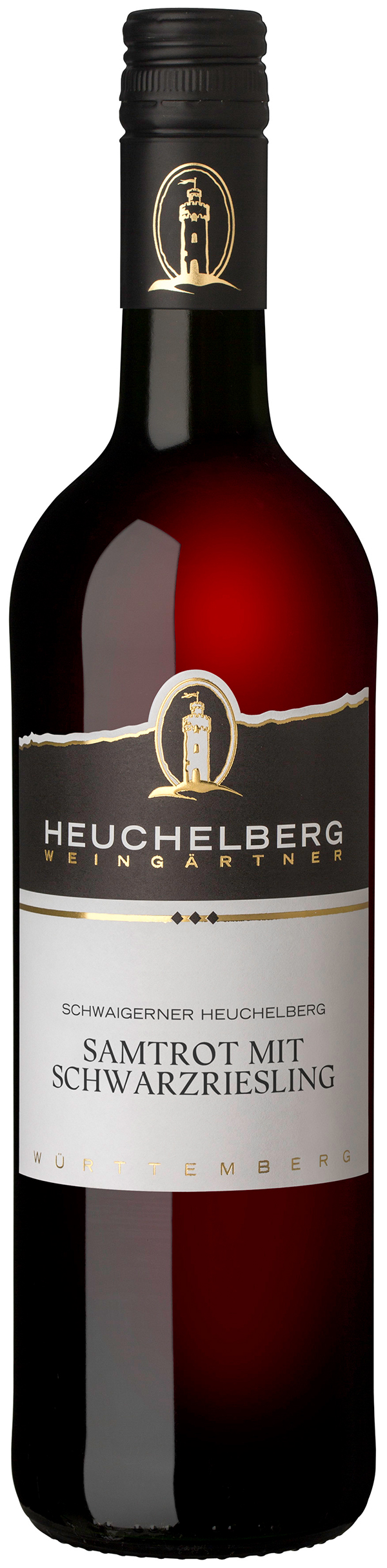 Schwaigerner Heuchelberg Samtrot mit Schwarzriesling 0.75 l