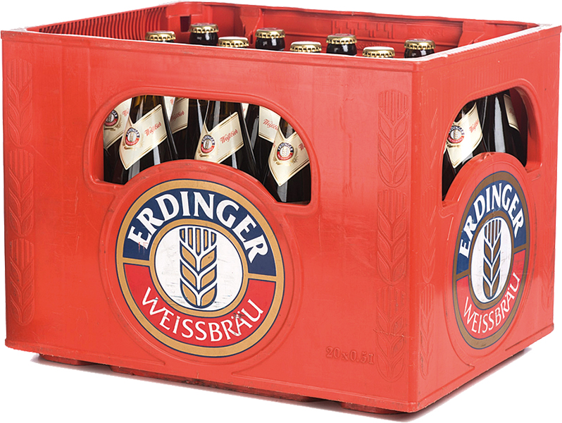 Erdinger Kristallweizen 20x0,5 l