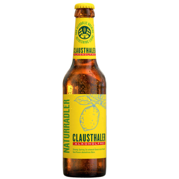 Clausthaler Alkoholfrei Radler naturtrüb 6x0,33 l
