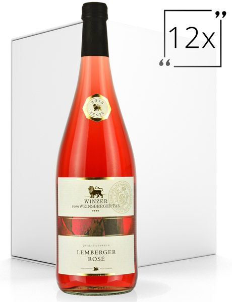 Winzer vom Weinsberger Tal Lemberger Rosé 12x1.0 l