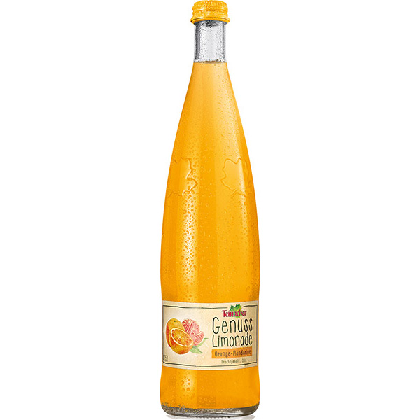 Teinacher Genuss Limonade Orange-Mandarine 12x0,75 l