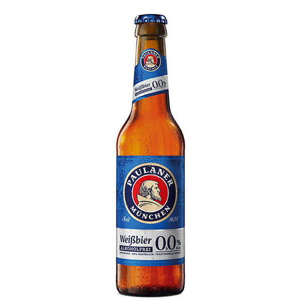 Paulaner Hefe Weißbier alkoholfrei 0,0% 6x0,33 l
