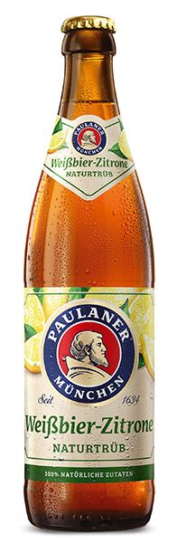 Paulaner Weißbier-Zitrone Naturtrüb (Russ) 20x0,5 l