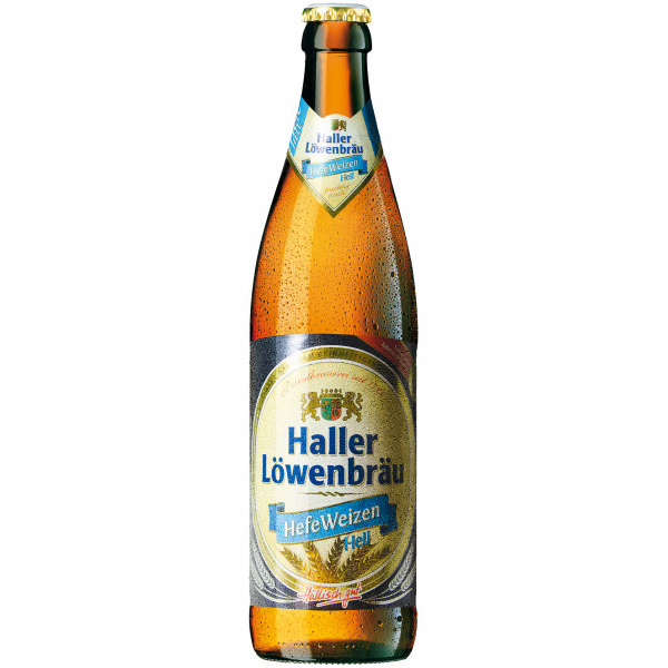 Haller Löwenbräu Hefe Weizen hell 20x0,5 l