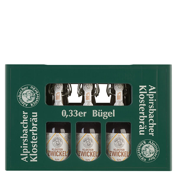 Alpirsbacher Klosterbräu Kloster Zwickel 20x0,33 l
