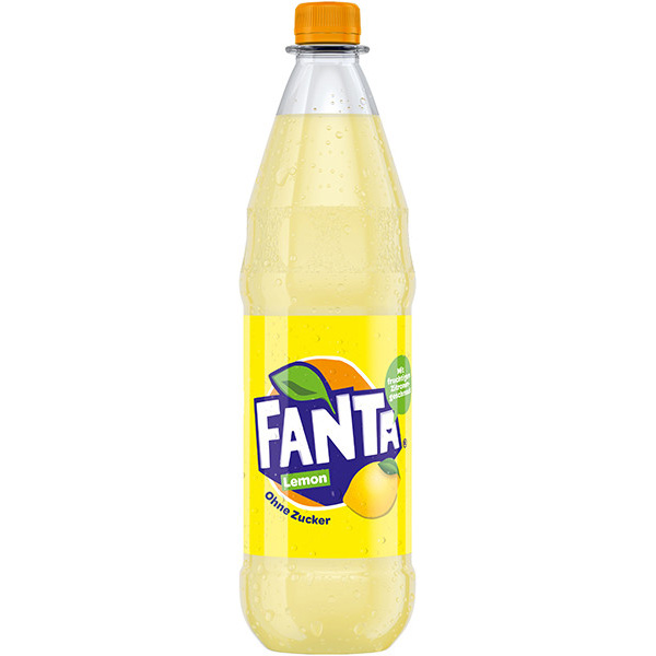 Fanta Lemon ohne Zucker 12x1 l