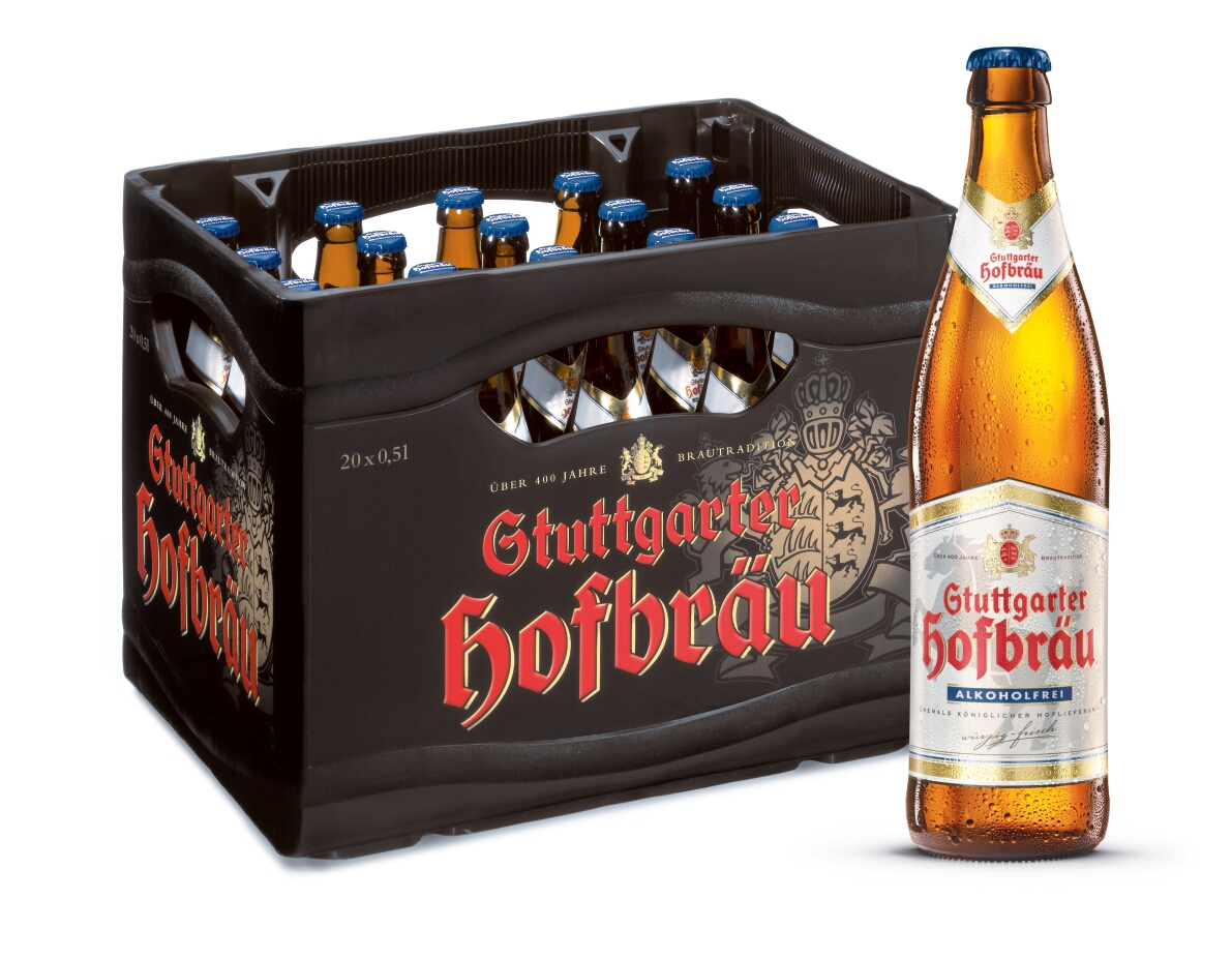 Stuttgarter Hofbräu Alkoholfrei würzig frisch 20x0,5 l