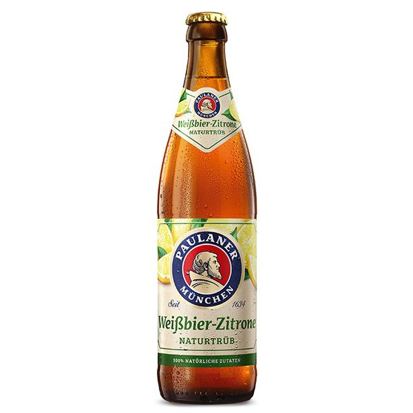 Paulaner Weißbier-Zitrone Naturtrüb (Russ) 20x0,5 l