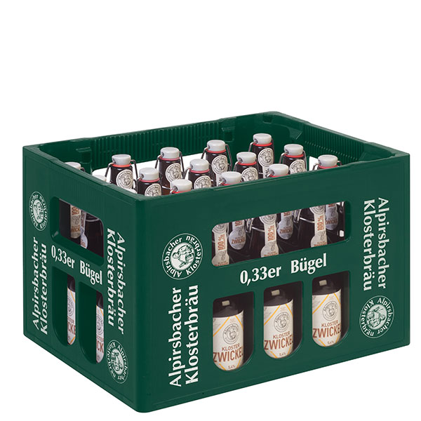Alpirsbacher Klosterbräu Kloster Zwickel 20x0,33 l