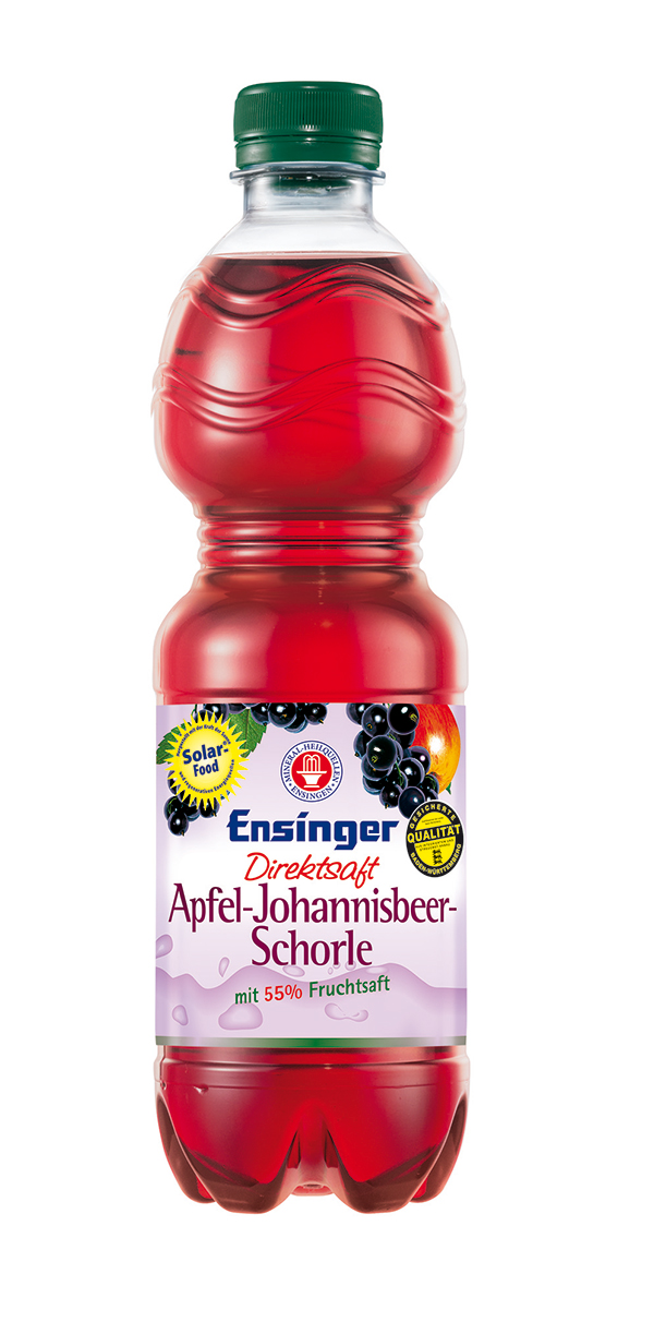 Ensinger Direktsaft Apfel-Johannisbeer-Schorle 11x0,5 l
